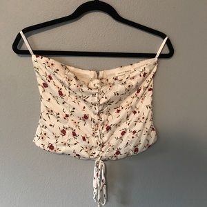 corset flour tube top